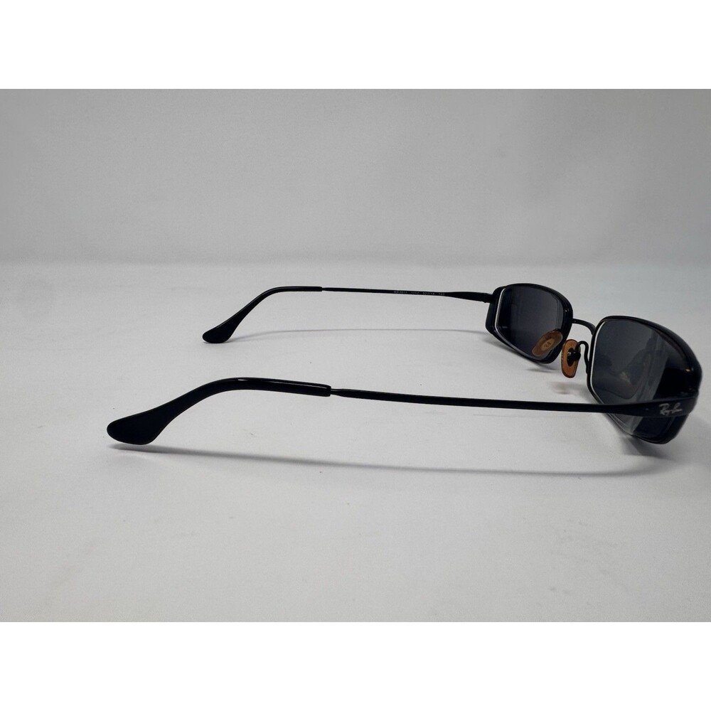 Ray-Ban Black Rectangular Sunglasses - Picture 6 of 12